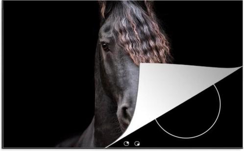 Afdekplaat voor kookplaat Fries paard, Huis en Inrichting, Keuken | Textiel, Nieuw, Overige typen, Zwart, Ophalen of Verzenden