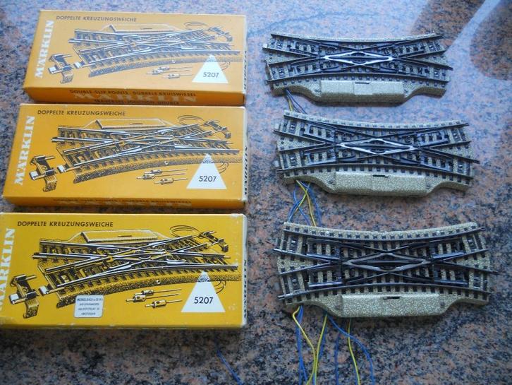 Märklin 5207, Hobby en Vrije tijd, Modeltreinen | H0, Gebruikt, Rails, Wisselstroom, Märklin, Ophalen of Verzenden