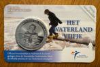 Herdenkingsmunt Beatrix - Waterland Vijfje, Koningin Beatrix, Zilver, Euro's, Ophalen of Verzenden