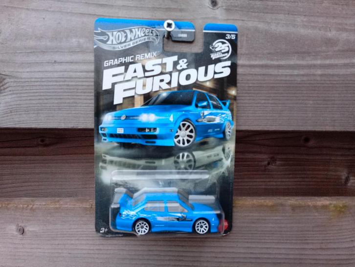 Volkswagen Jetta MK3 Hotwheels Fast & Furious, Hobby en Vrije tijd, Modelauto's | Overige schalen, Nieuw, Auto, Ophalen