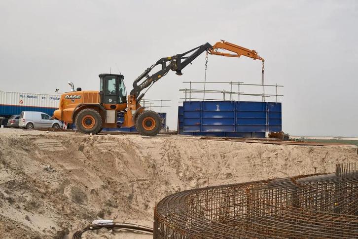 Case 721F (bj 2016), Zakelijke goederen, Machines en Bouw | Kranen en Graafmachines, Wiellader of Shovel