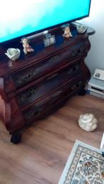 Antieke wortelnoten buikkast - 95x72 cm, Antiek en Kunst, Ophalen of Verzenden