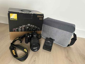 Nikon D5300 DSLR Kit – Compleet met lens en accessoires beschikbaar voor biedingen