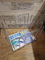 Design Lectuurbak Krantenbak Draadstaal Verchroomd, Huis en Inrichting, Woonaccessoires | Krantenbakken en Lectuurbakken, Ophalen of Verzenden