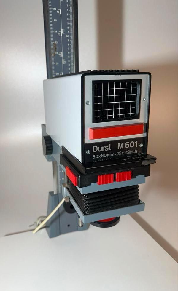 Durst 601 Vergroter + Schneider 50mm f2,8  + Klok, Audio, Tv en Foto, Fotografie | Doka Toebehoren, Gebruikt, Doka-onderdelen