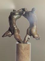 GEZOCHT: bronzen beeldje met torso’s van Kees Verkade, Antiek en Kunst, Ophalen