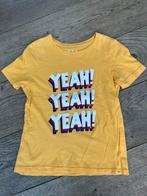 Mooi geel shirt La Halle Yeah maat 8a 128, Kinderen en Baby's, Kinderkleding | Maat 128, La Halle, Jongen of Meisje, Ophalen of Verzenden