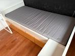 IKEA Eenpersoonsbed 90x200 + rolladen, Matras & Nachtk, Huis en Inrichting, Slaapkamer | Bedden, Ophalen, Gebruikt, 90 cm, Eenpersoons