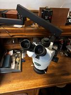 Binoculair microscope voor te graveren/solderen etc, Audio, Tv en Foto, Optische apparatuur | Microscopen, Ophalen, Zo goed als nieuw