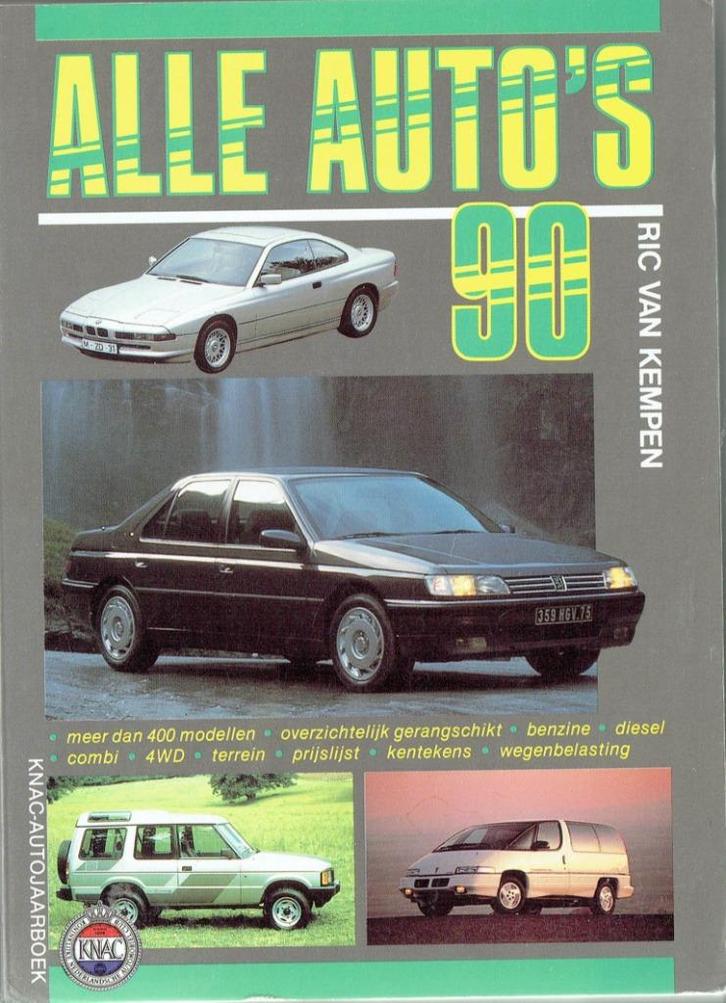 Alle Auto,s Van 1990, Boeken, Auto's | Boeken, Gelezen, Overige merken, Ophalen of Verzenden