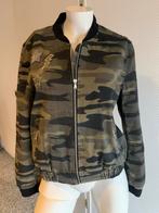 Zara demin jasje met camouflage maat m, Maat 38/40 (M), Verzenden, ., Zara