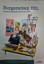 Burgerschap BBL Leerwerkboek voor het MBO, Ophalen of Verzenden, Zo goed als nieuw, MBO, Meerdere auteurs