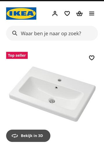 TVÄLLEN wastafel van IKEA nw in doos  beschikbaar voor biedingen