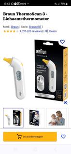 Braun ThermoScan 3, Ophalen of Verzenden, Nieuw