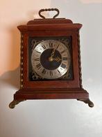 Antieke houten tafelklok WUBA Warmink, Ophalen of Verzenden