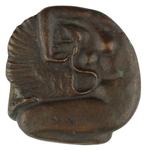 PENNING VPK 1967 Fred Carasso : Leda en de Zwaan º, Verzenden, Brons, Nederland