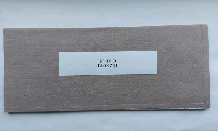 16D stafkaart uit 1964 Blokzijl Oldemarkt Scheerwolde, Boeken, Atlassen en Landkaarten, Zo goed als nieuw, Landkaart, Nederland
