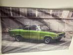 Opel ascona opel Manta vlag decoratie loods, Ophalen of Verzenden, Nieuw, Auto's