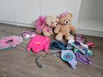 2 x Build a bear + accesoires Graag bieden naar waarde!, Ophalen of Verzenden, Beer, Zo goed als nieuw