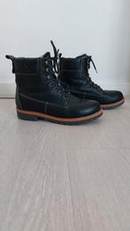 Zgan zwart leren veter boots Cellini, Zwart, Ophalen of Verzenden, Zo goed als nieuw, Overige typen