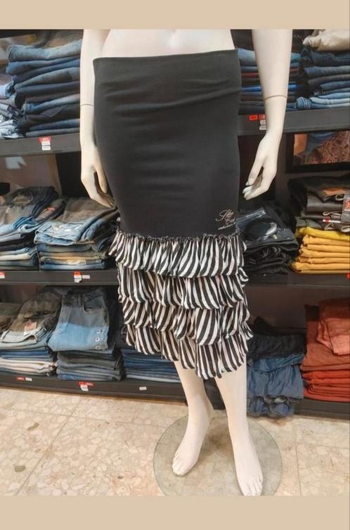 Nieuw! Silver Creek Apart stretch rok-jurk, M zebra, Kleding | Dames, Rokken, Nieuw, Maat 38/40 (M), Zwart, Onder de knie, Verzenden