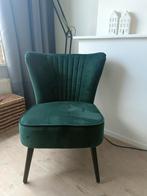 Prachtige groene fauteuil, Huis en Inrichting, Fauteuils, Ophalen of Verzenden, Zo goed als nieuw