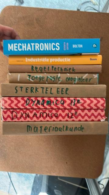 Studieboeken HBO Werktuigbouwkunde te koop beschikbaar voor biedingen