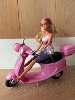 Barbiepop met scooter, Ophalen of Verzenden, Zo goed als nieuw, Babypop