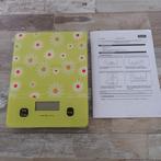 Leuke Keukenweegschaal met Bloemenprint, Minder dan 10 kg, Keukenweegschaal, Nieuw, Ophalen of Verzenden