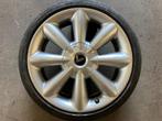 18” MINI 507 Conical Spoke velgen F55-56-57 zomerbanden  RFT, Ophalen, 18 inch, Gebruikt, Banden en Velgen