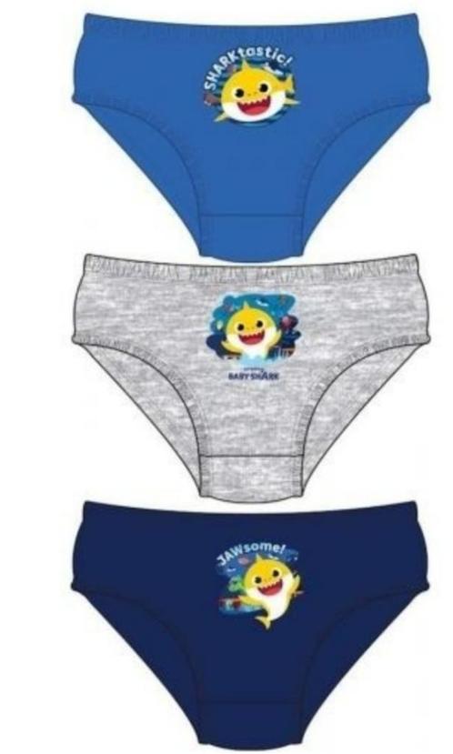 3 Baby Shark onderbroeken maat 104/110 *NIEUW IN VERPAKKING*, Kinderen en Baby's, Kinderkleding | Maat 104, Nieuw, Jongen, Nacht- of Onderkleding