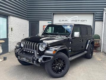 Jeep Wrangler Unlimited 4xe 380 Custom bumper Full Black beschikbaar voor biedingen