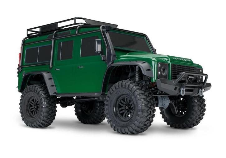 Traxxas Land Rover Defender Crawler Cliploos Groen, Hobby en Vrije tijd, Modelbouw | Radiografisch | Overige, Nieuw, Ophalen of Verzenden