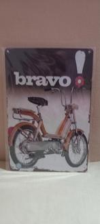 Blikken Bord Piaggio Bravo - 20x30 cm, Ophalen of Verzenden, Nieuw