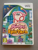 Kirby's Epic Yarn - Nintendo Wii - Zo goed als nieuw, Spelcomputers en Games, Games | Nintendo Wii, 2 spelers, Eén computer, Ophalen of Verzenden
