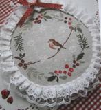 Borduurpatroon  Roodborstje Winter wonderland  nr 9864, Verzenden, Nieuw, Handborduren, Patroon