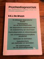 Psychodiagnostiek, Boeken, Gelezen, EEJ de Bruyn, Klinische psychologie, Ophalen of Verzenden
