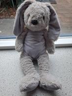 Konijn merk Bambino van Kruidvat meet ca 42 cm grijs, Kinderen en Baby's, Ophalen of Verzenden, Zo goed als nieuw, Konijn