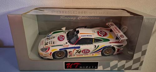 1.18 porsche 911 gt1 racing collection, Hobby en Vrije tijd, Modelauto's | 1:18, Zo goed als nieuw, Auto, UT Models, Ophalen of Verzenden