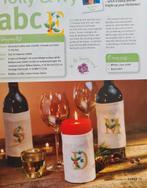 Hulsttakjes Kerst alfabet + 0 t/m 9 borduurpatroon, Ophalen, Nieuw, Handborduren, Patroon