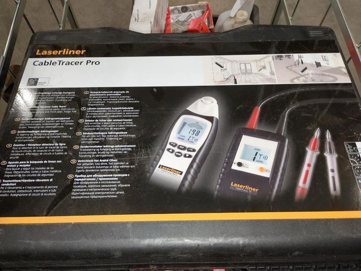 leidingzoeker / Laserliner, Doe-het-zelf en Verbouw, Meetapparatuur, Zo goed als nieuw, Elektriciteit, Ophalen of Verzenden