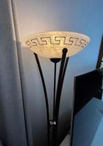 Staande lamp & Hanglamp, Huis en Inrichting, Lampen | Vloerlampen, Ophalen, Zo goed als nieuw, Glas, 150 tot 200 cm
