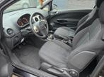Opel Corsa 1.2 16V Enjoy (bj 2006), Auto's, Gebruikt, 1229 cc, Zwart, Origineel Nederlands