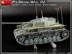 MiniArt	35344	Pz/Beob.Wg.IV Ausf. J Late/Last Prod. 1/35, 1:32 tot 1:50, Nieuw, Ophalen of Verzenden, Italeri