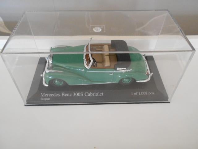 minichamps mercedes benz 300s cabriolet, Ophalen of Verzenden, Zo goed als nieuw, Auto, MiniChamps