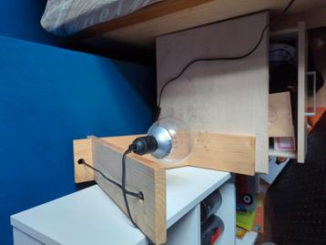 Zelf gemaakte lamp