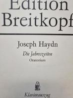 Haydn - Die Jahreszeiten - Bladmuziek (Ongebruikt), Klassiek, Ophalen of Verzenden, Zo goed als nieuw, Orkest