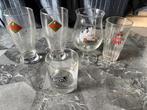 4 bierglazen 1 whisky Duvel Palm Das, Verzamelen, Ophalen, Zo goed als nieuw, Bierglas