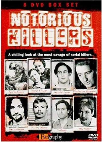Notorious Killers: 8-DVD Biography of serial killers (2007) beschikbaar voor biedingen