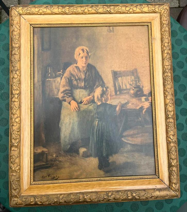 schilderij Lammert van der Tonge  gesigneerd links Lvd Tonge, Antiek en Kunst, Kunst | Schilderijen | Klassiek, Ophalen